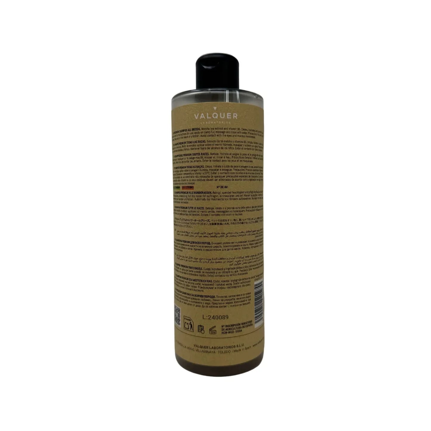 Champú Limpieza Profunda Happy Pets - detalle del envase