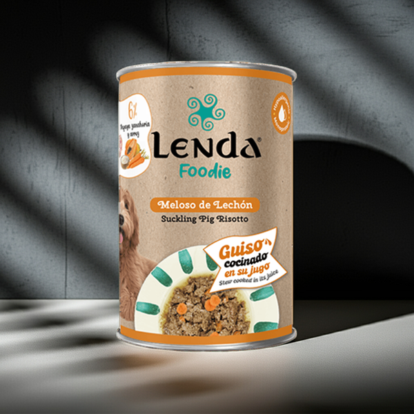 Guiso Meloso de Lechón para perros