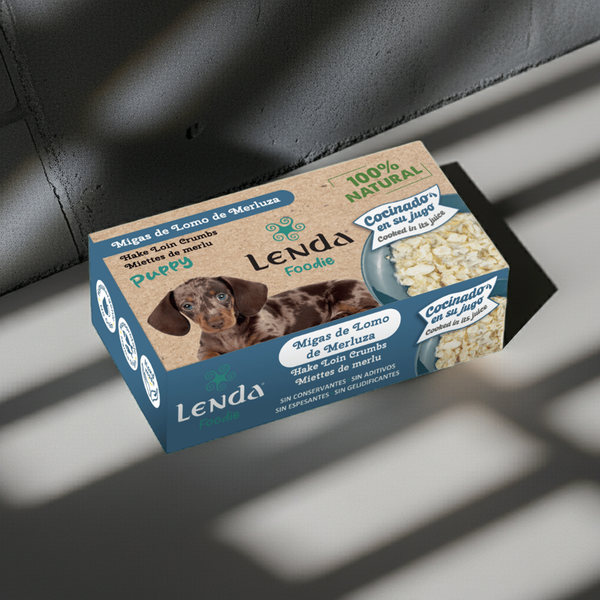 Lenda Foodie Puppy Migas de lomo de Merluza