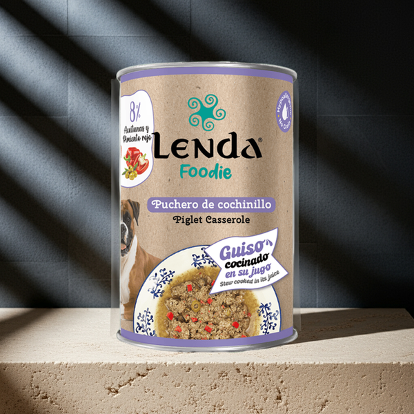 Guiso Puchero de Cochinillo GF para perros