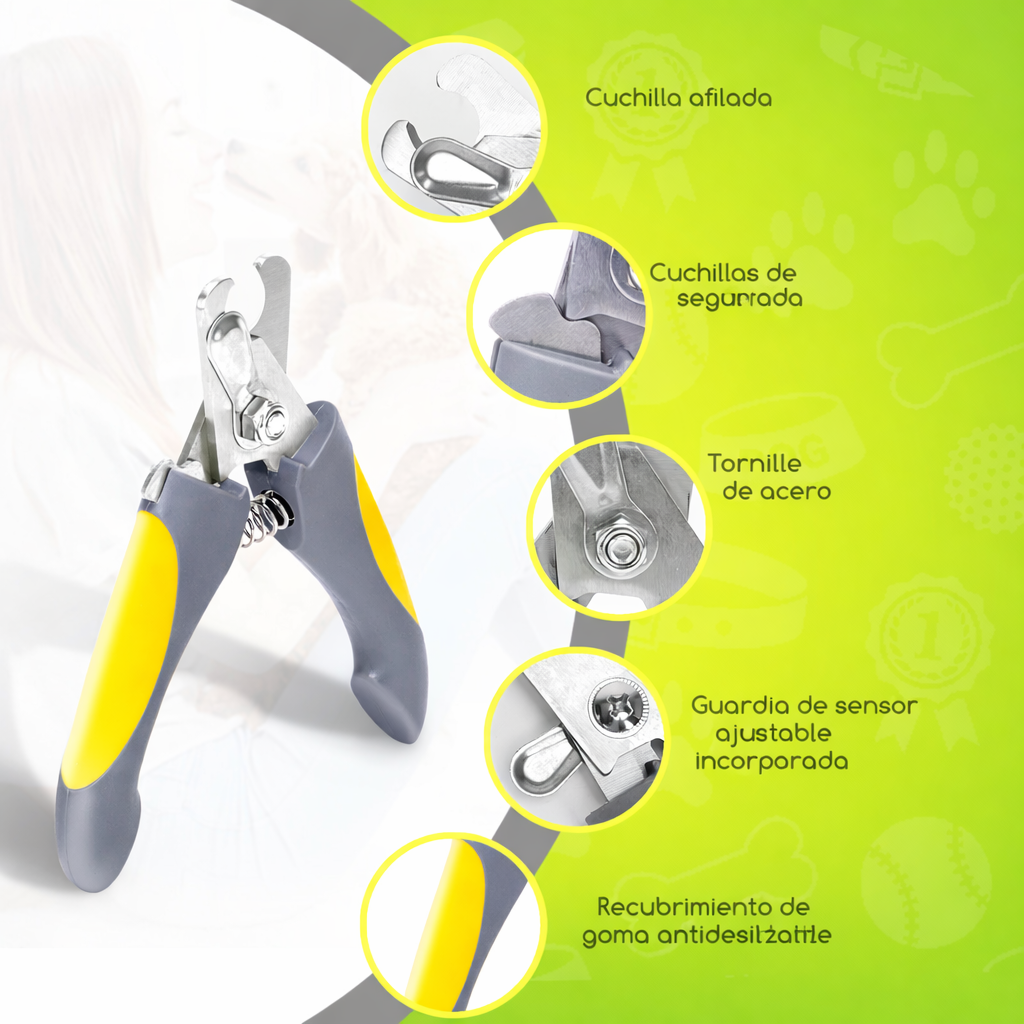 Cortaúñas para Perros y Gatos con Lima Integrada (Nobleza)