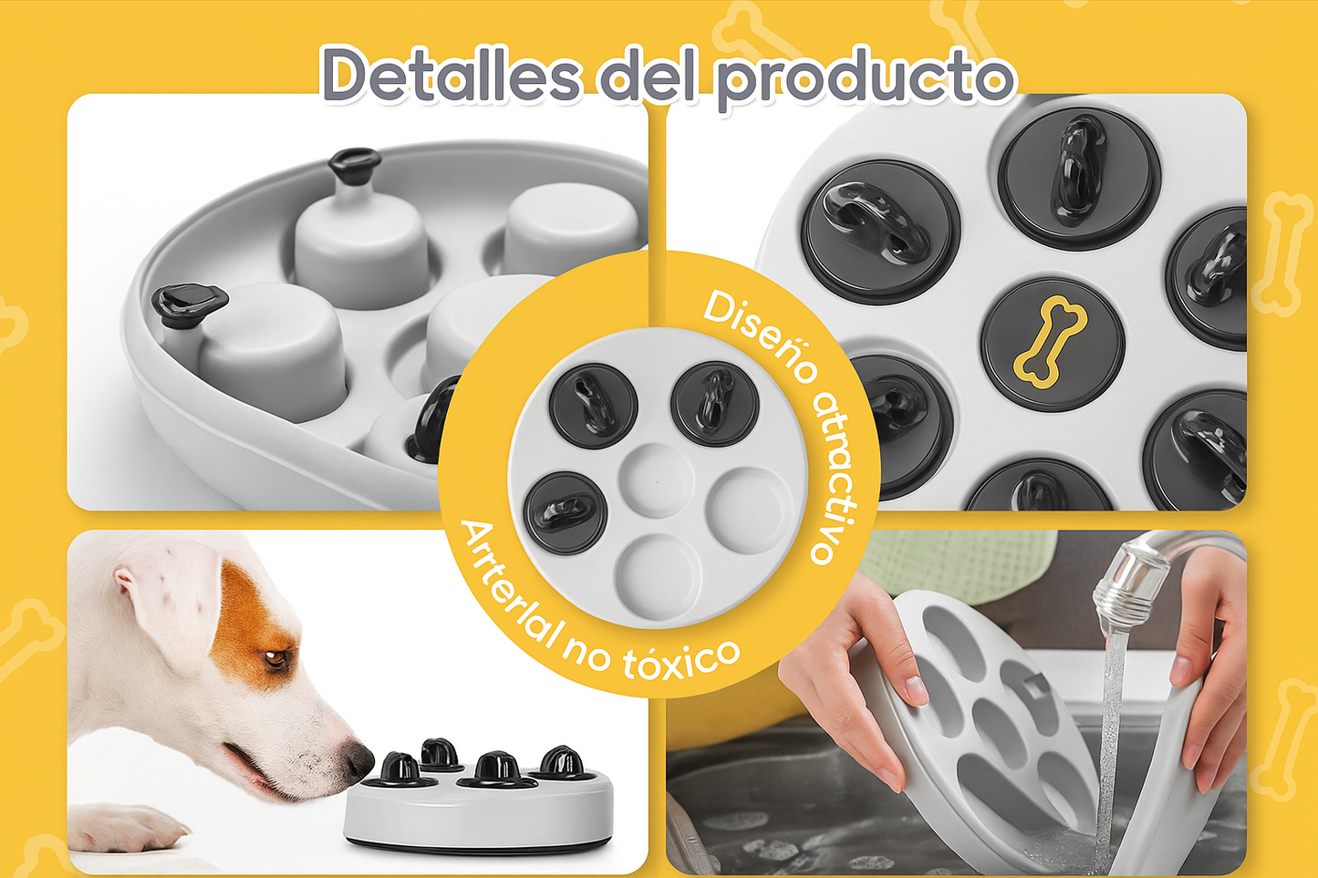 Comedero Interactivo Slow Feeder para Perros (Nobleza)