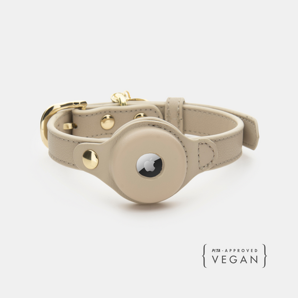 Collar Airtag Beige