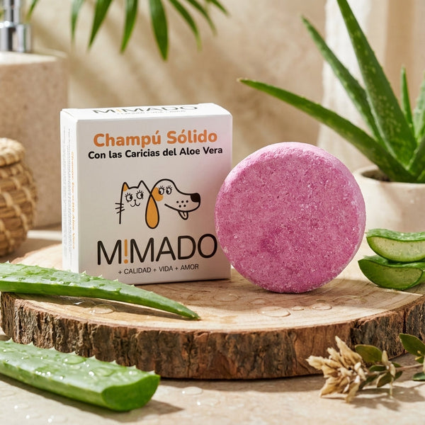 Champú Sólido con Acondicionador Aloe Vera (Piel Sensible)