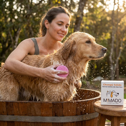 Champú Sólido con Acondicionador Aloe Vera (Piel Sensible)