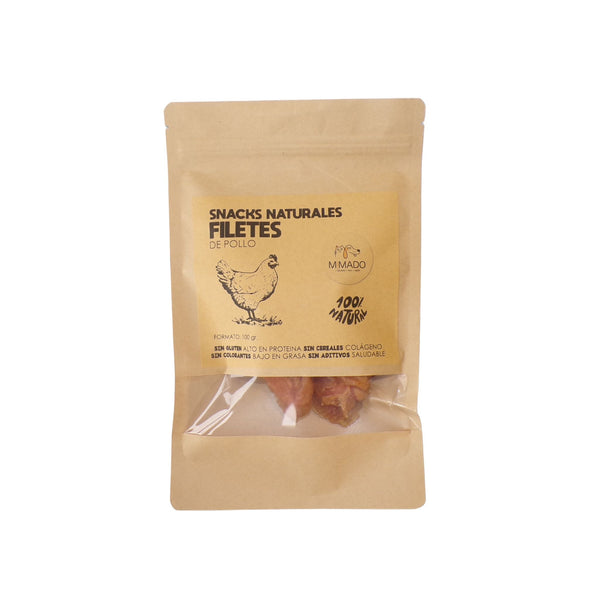 Filetes de Pollo Deshidratado (Altos en Proteína)