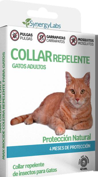 Collar Repelente para Gatos Adultos - Protección Natural