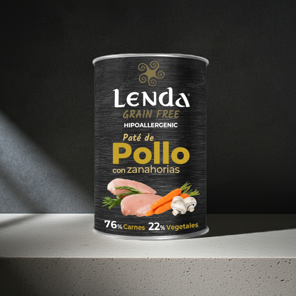 Lenda Paté Perro Pollo con Zanahorias
