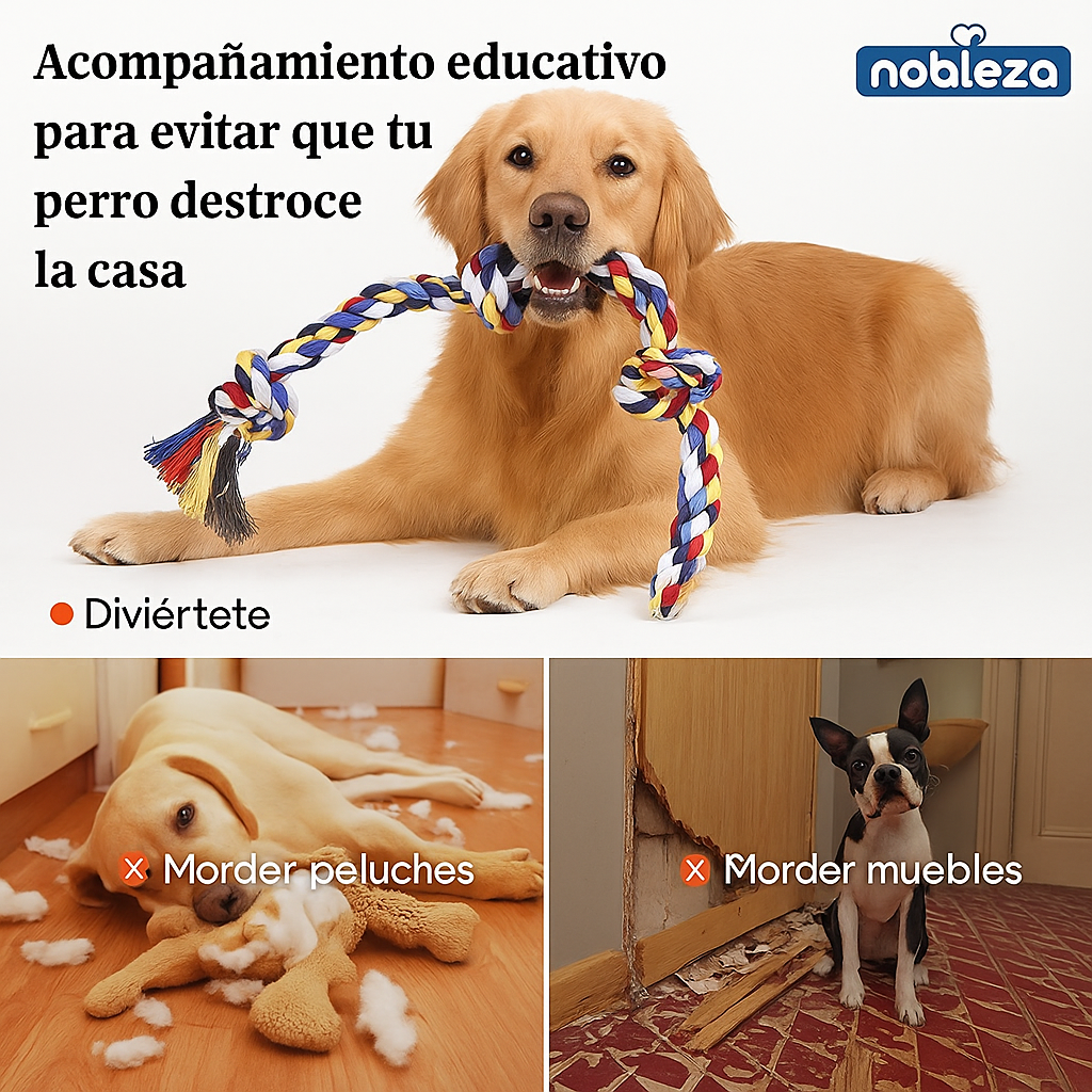 Juguete de cuerda dental Nobleza para perros grandes