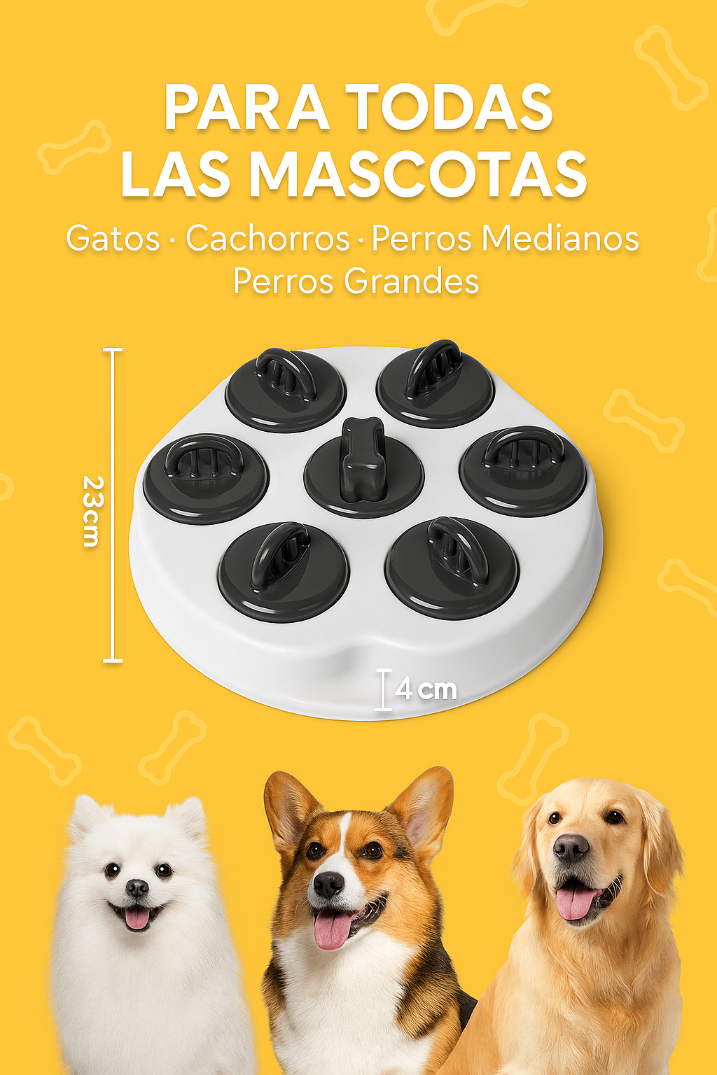 Comedero interactivo Slow Feeder Nobleza para perros