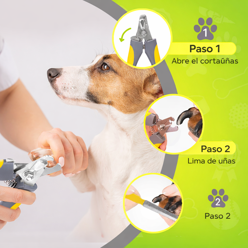 Cortaúñas para perros y gatos con lima integrada Nobleza