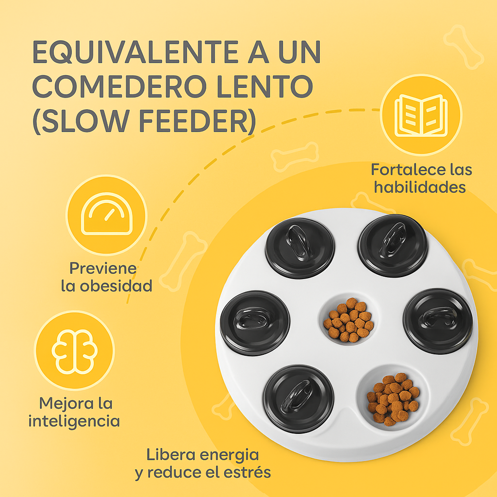 Comedero interactivo Slow Feeder Nobleza para perros