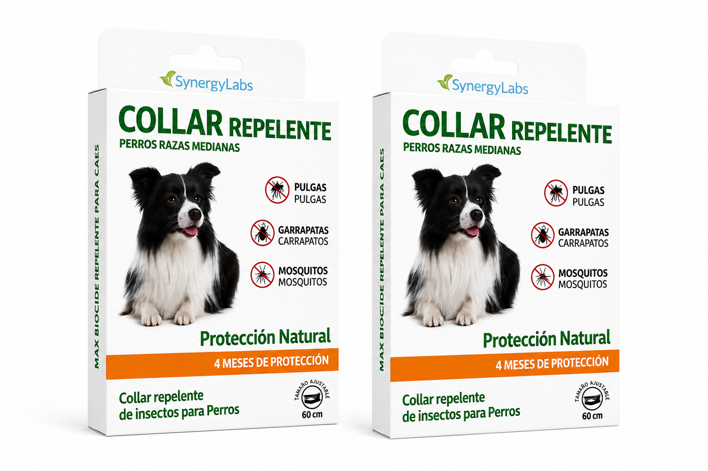 Collar Repelente para Perros Medianos - Protección Natural