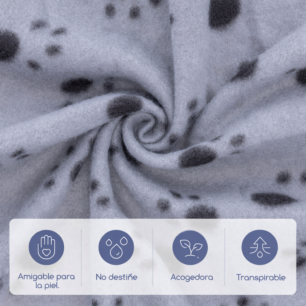 Manta suave de felpa Nobleza para perros y gatos, pack de 3