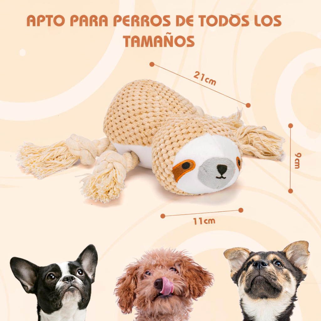 Juguete interactivo de cuerda para perros Nobleza