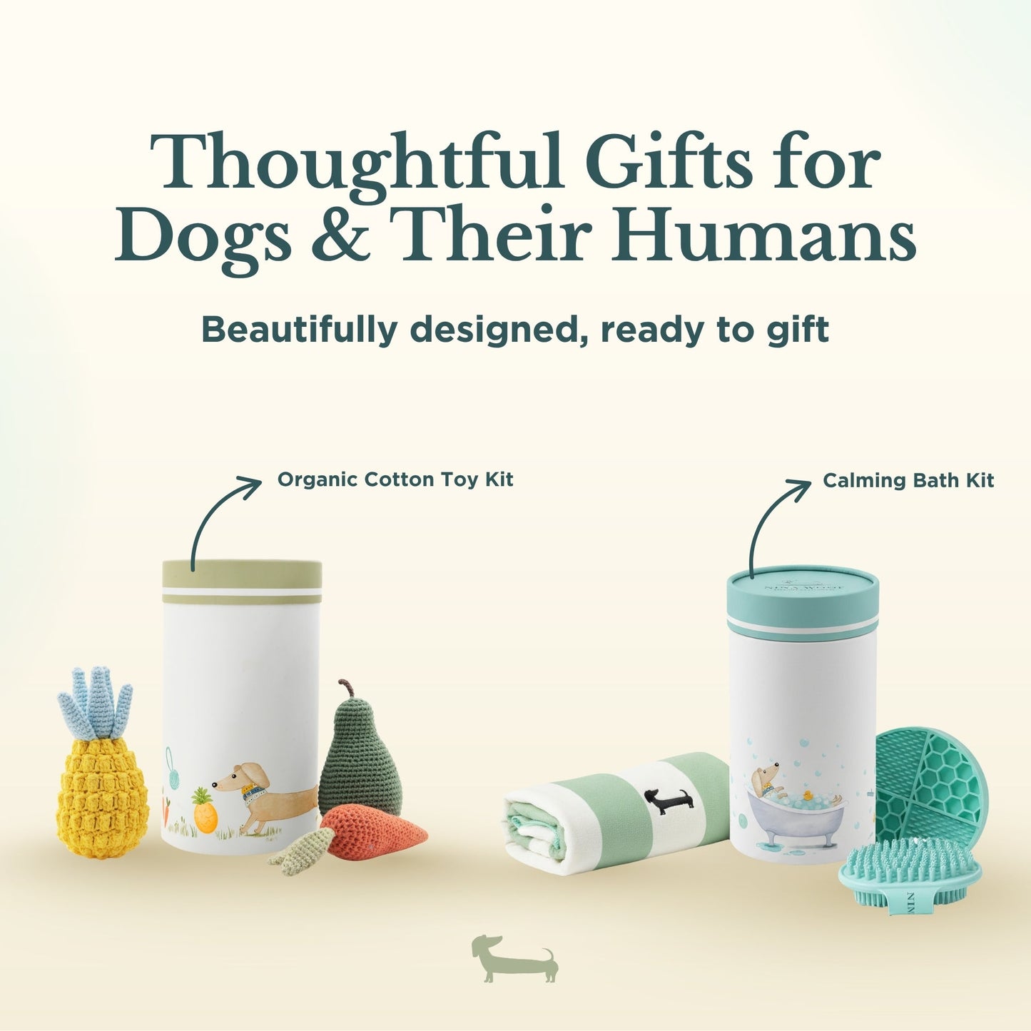Kit de Baño para Perros Todo en Uno - Nina Woof