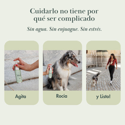 Spray Desodorizante Vegano para Perros
