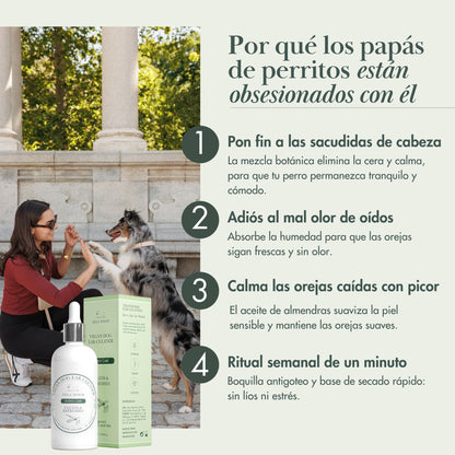 Limpiador de Oídos para Perros Nina Woof - presentación del producto