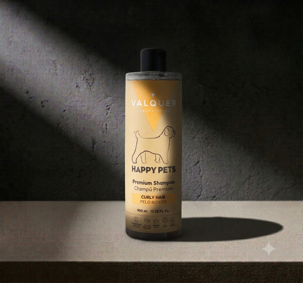 Champú Pelo Rizado Happy Pets para perros
