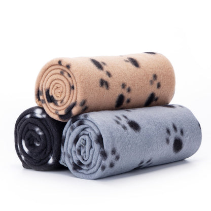 Manta suave de felpa Nobleza para perros y gatos, pack de 3