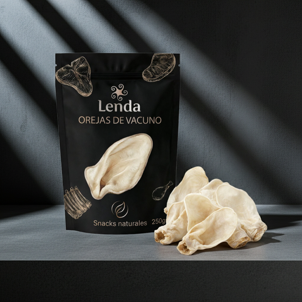 Snack Orejas Vacuno 250gr