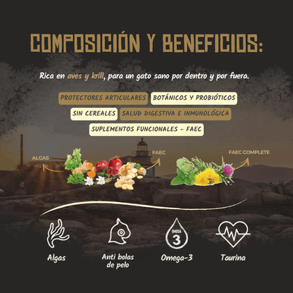 Lenda Sin Cereales Gato Farm Poultry - Aves