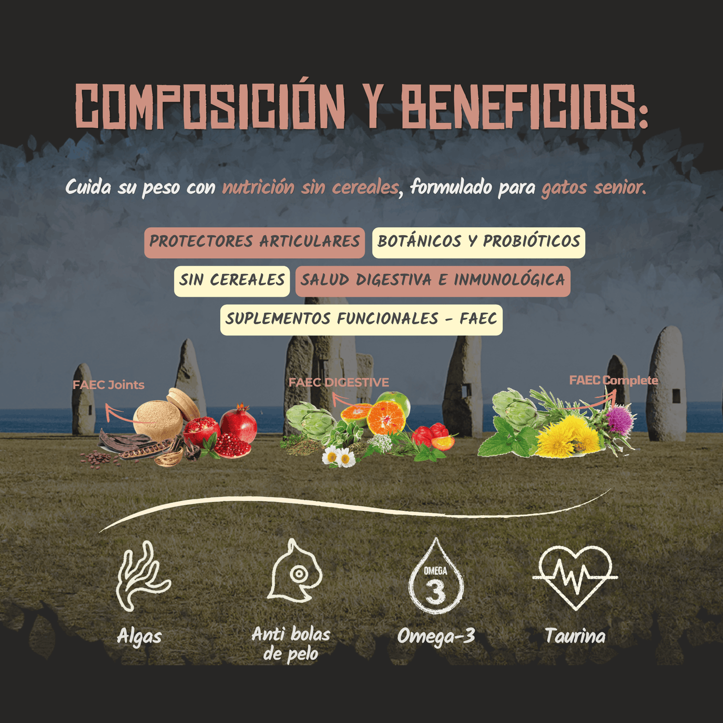 Lenda Sin Cereales Gato Senior Urinary & Sterilized - Aves de Corral y Krill
