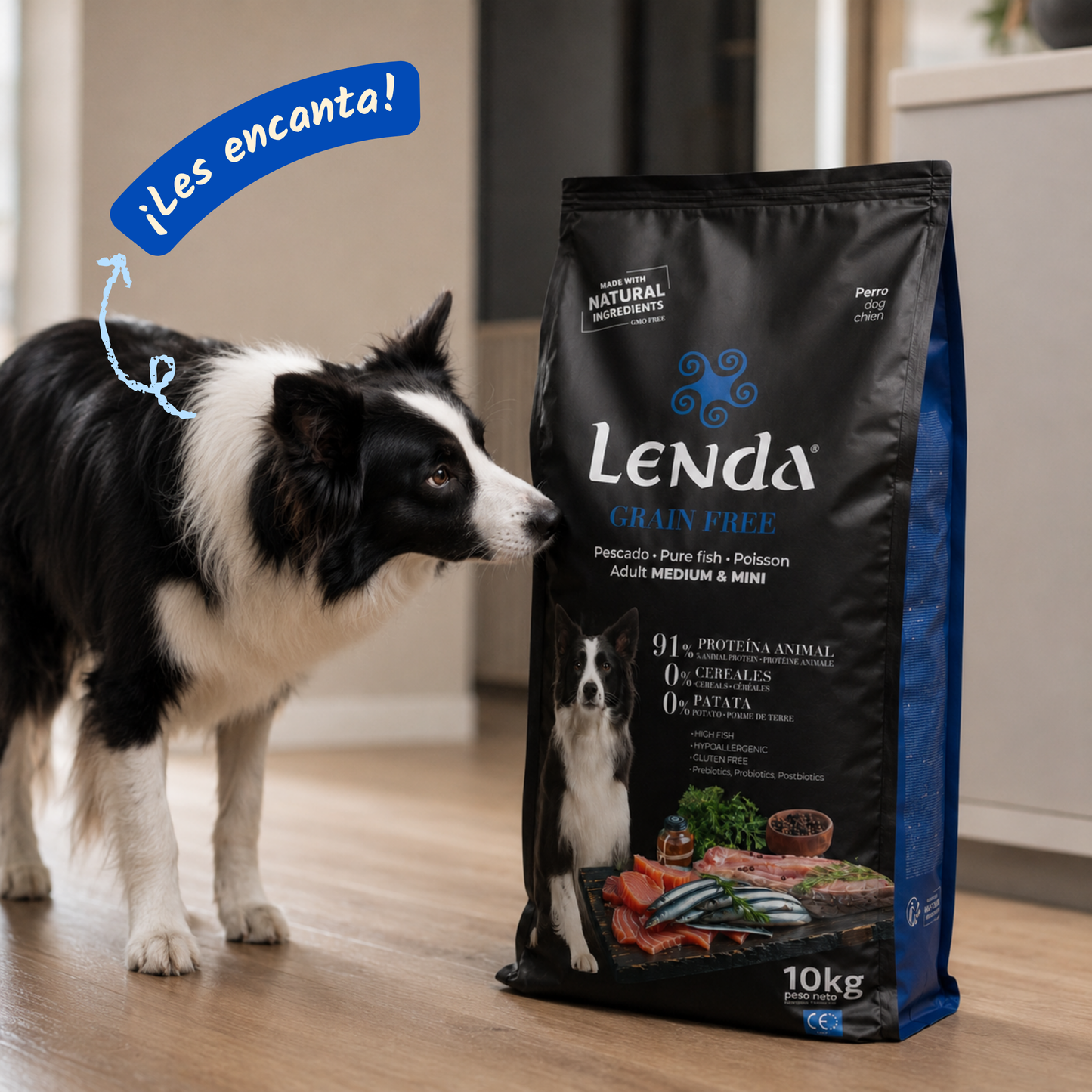 Lenda Grain Free - Pescado y Krill