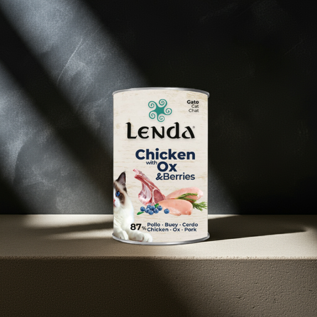 Lenda Paté Gato Pollo con Buey y Arándanos