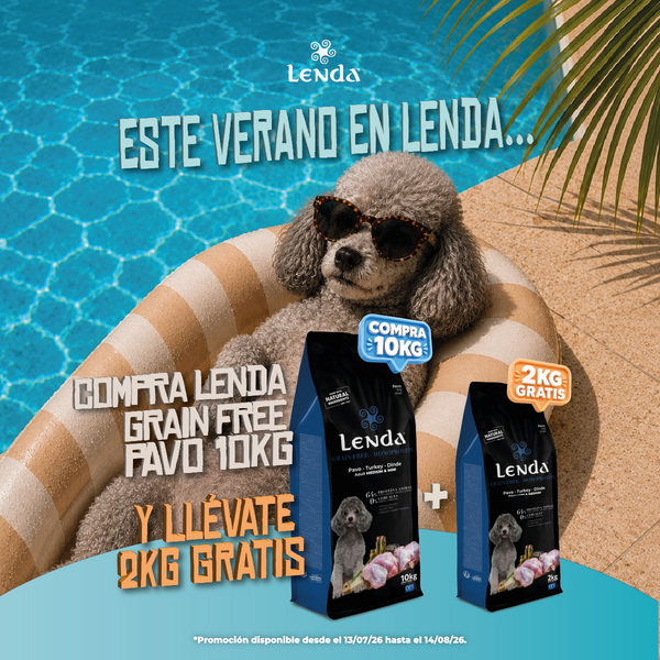 Lenda Grain Free Pavo - Promoción 10kg + 2kg gratis