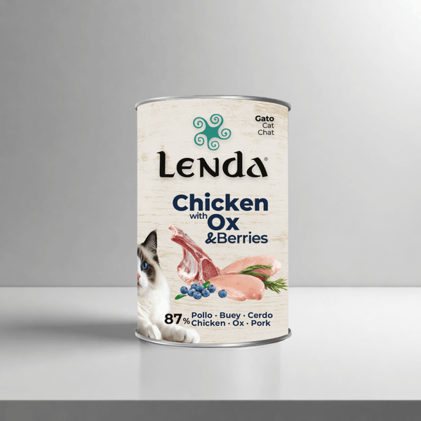 Lenda Paté Gato Pollo con Buey y Arándanos