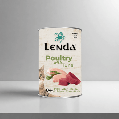 Lenda Paté Gato Aves de Corral y Atún