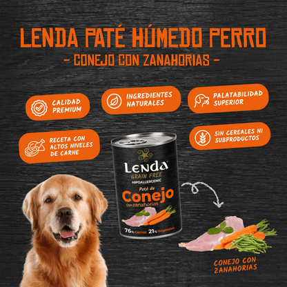 Lenda Paté Perro Conejo GF