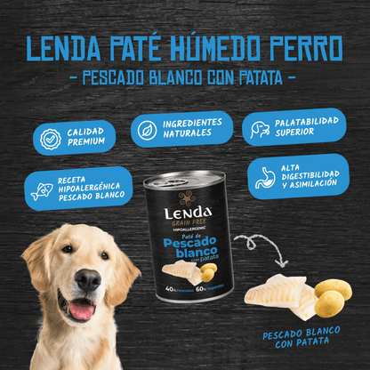 Lenda Paté Perro Pescado blanco