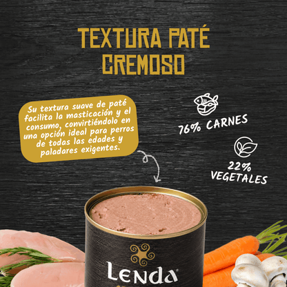 Lenda Paté Perro Pollo GF