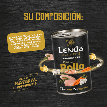Lenda Paté Perro Pollo GF