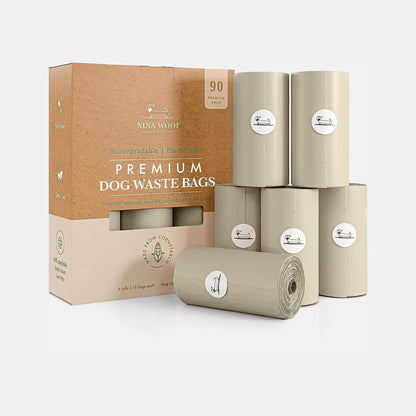Bolsas Biodegradables para Perros 90 Unidades - Nina Woof