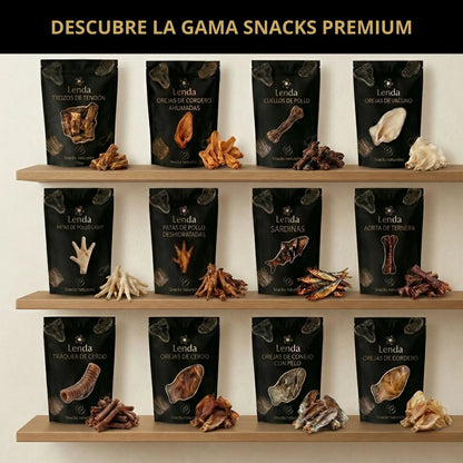 Snack Trozos Tendón 350gr