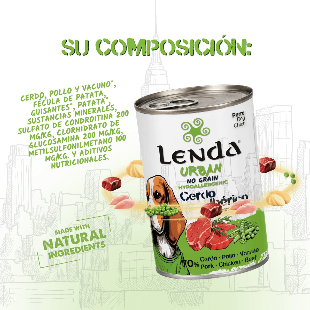 Lenda Urban Paté Perro de Cerdo Ibérico