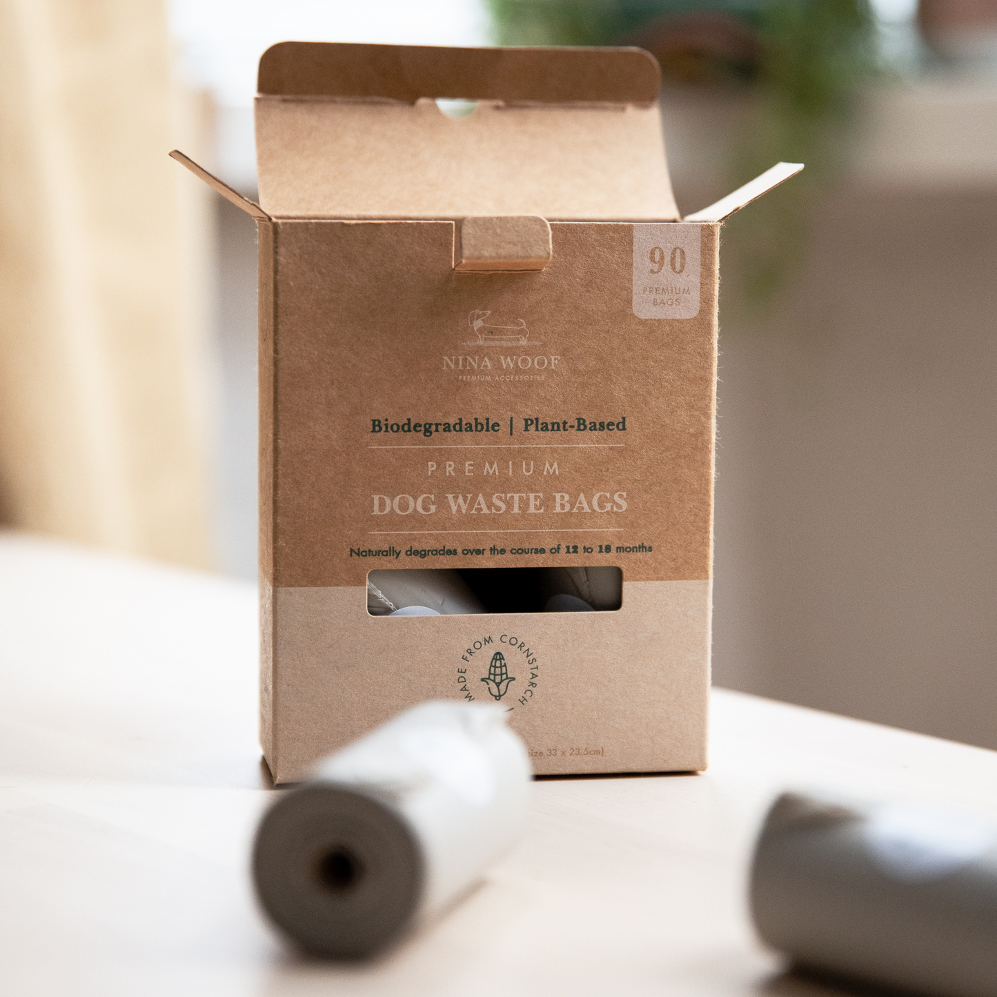Bolsas Biodegradables para Perros 90 Unidades