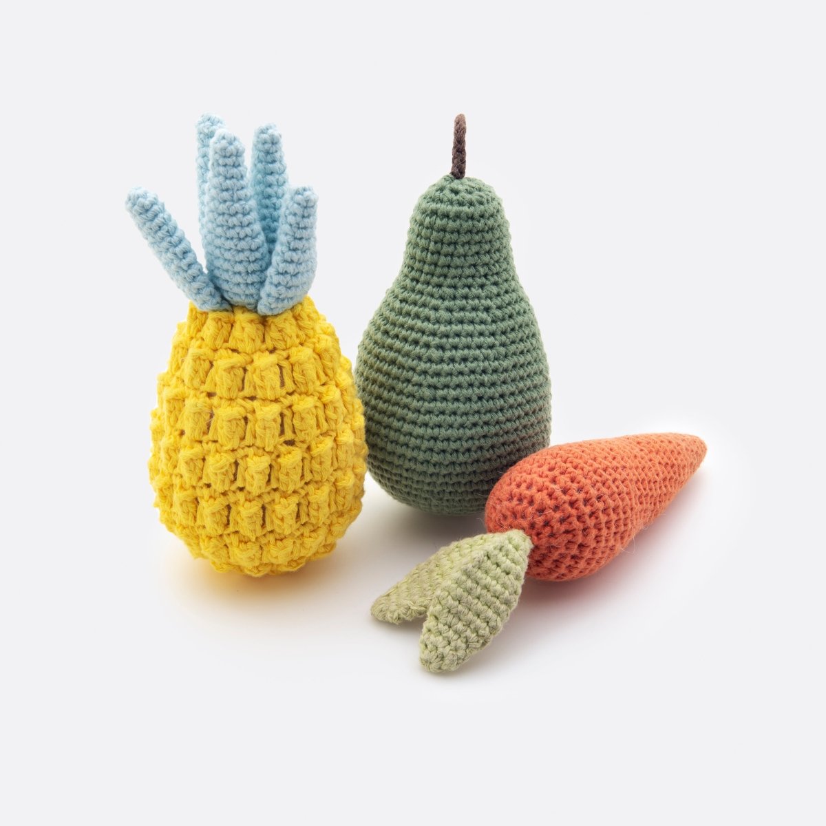 Detalle de los Juguetes Veggie Orgánicos para Perros - Nina Woof
