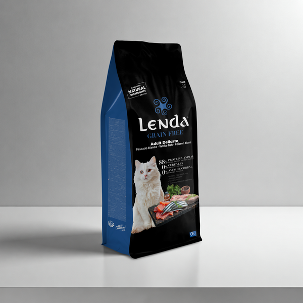 Lenda Grain Free Gato Delicate - Pescado Blanco
