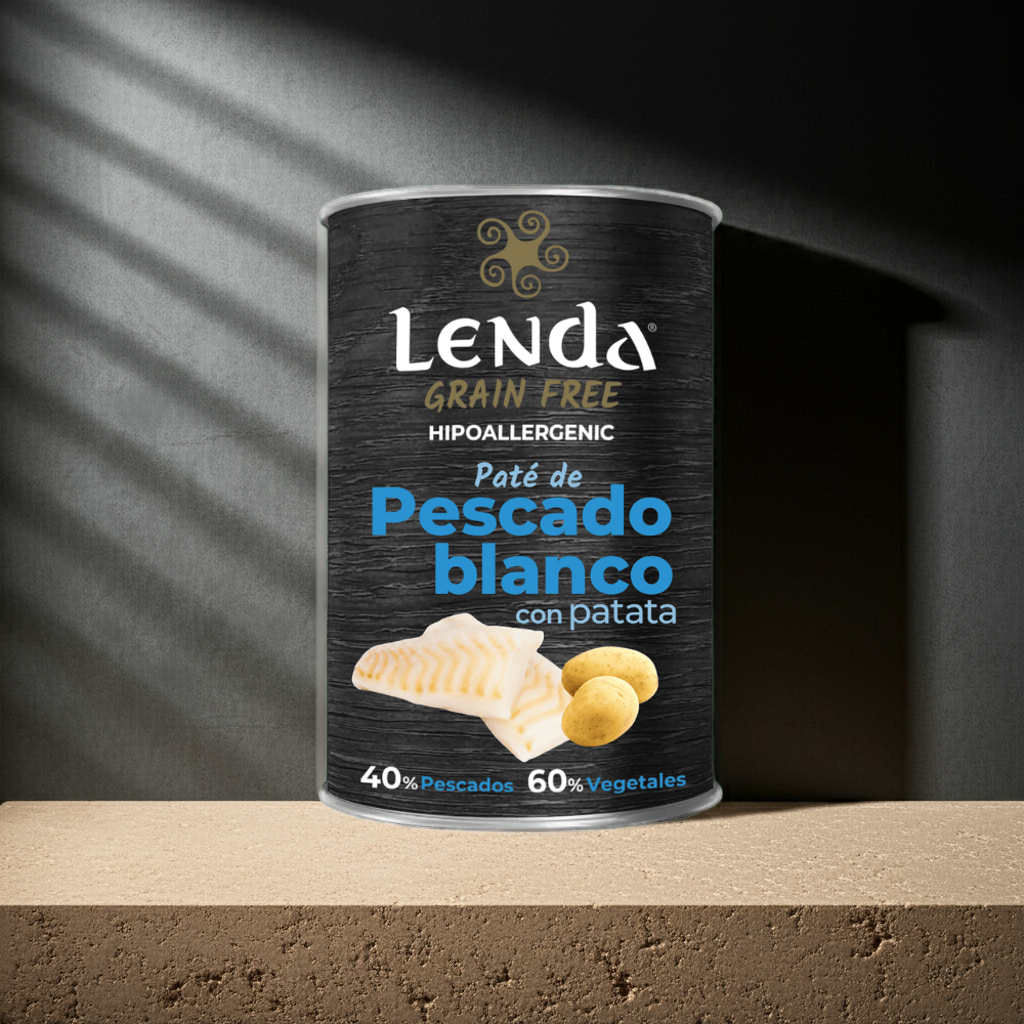Lenda Paté Perro Pescado Blanco con Patata